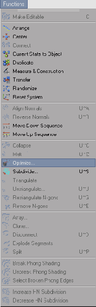  Structure >Optimize